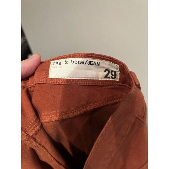 Rag & Bone Orange Elephant Bell Flare Flared Jeans Womens Size 29 - Picture 5 of 9